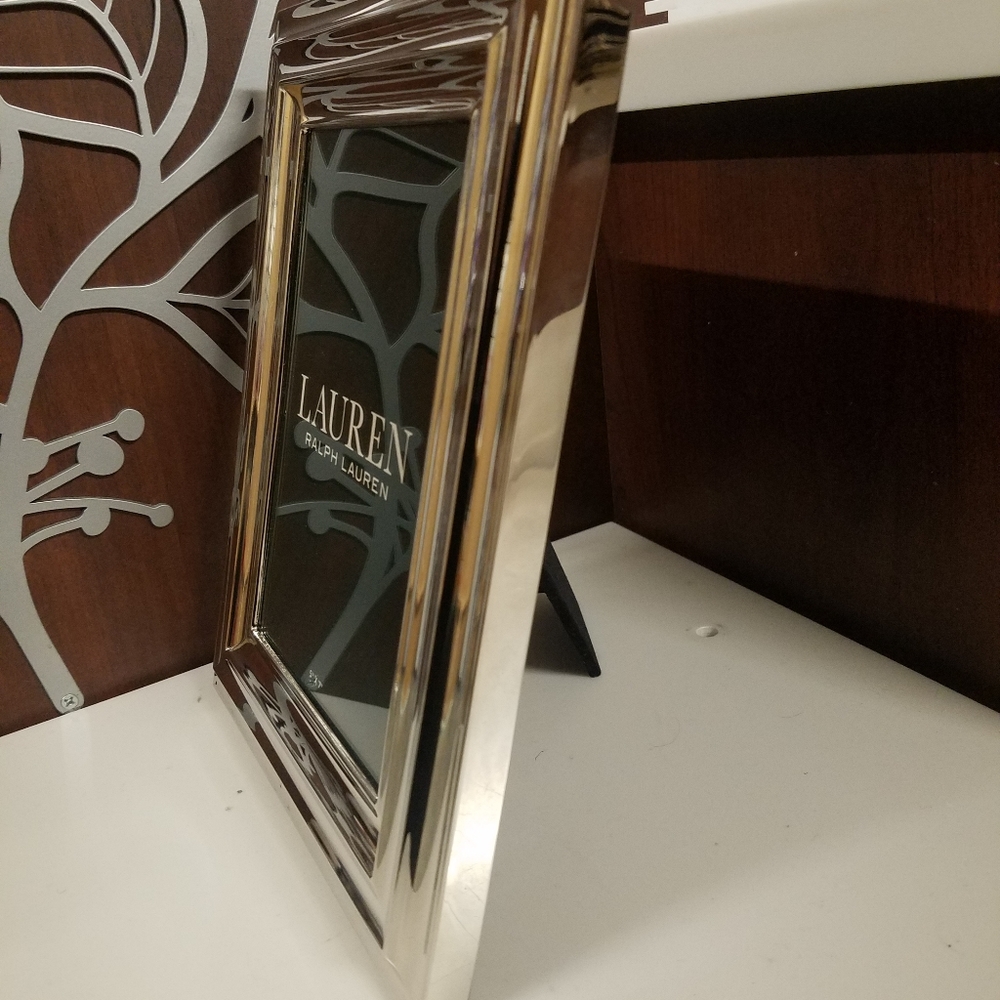 LAUREN Ralph Lauren Picture Frame Silver 5x7 - Picture 8 of 8